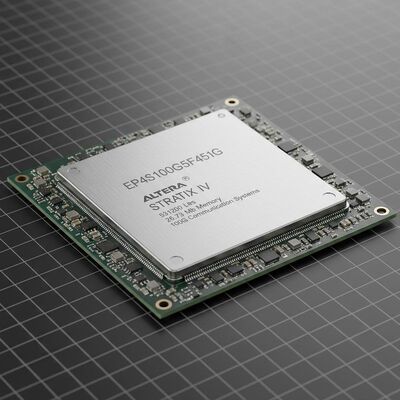EP4S100G5F45I1G Stratix IV FPGA مع 531200 عناصر منطقية و 26.73 ميجابيت ذاكرة لأنظمة الاتصالات 100G