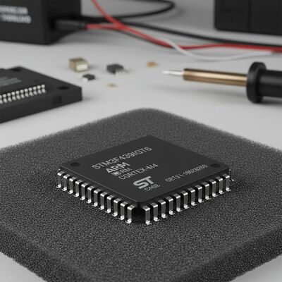 STM32F439IGT6 وحدة التحكم الدقيقة مع حزمة LQFP-176 ، و ADC 12 بت ، و 3.3V I / O Voltage Embedded Processors Chip