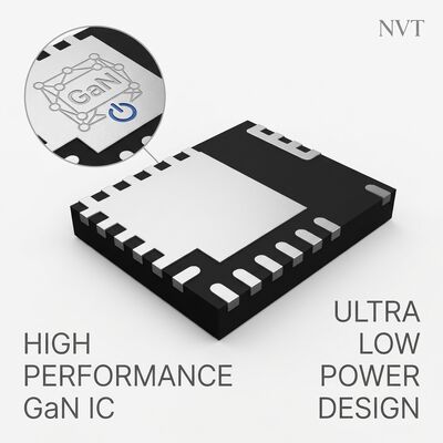 NV9581F1C2 GaN IC 210mΩ GaNSense TM HFQR وحدة تحكم لتحويل الكهرباء AC-DC عالية الكفاءة