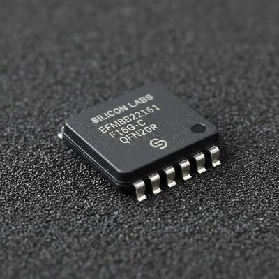 EFM8BB21F16G-C-QFN20R 8-Bit 50MHz microcontroller MCU مع CIP-51 8051 Core في حزمة 20-QFN