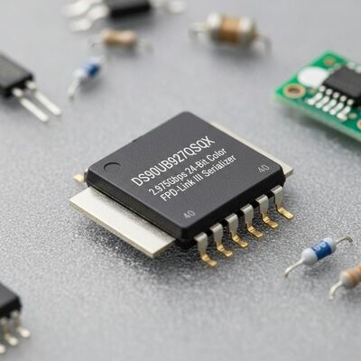 DS90UB927QSQX رقاقة الدائرة المتكاملة 2.975Gbps 24-Bit Color FPD-Link III Serializer تصنيف السيارات WQFN-40