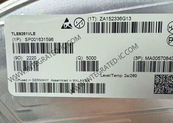 شريحة الدوائر المتكاملة TLE9251VLE لناقل CAN FD للسيارات بجهد 30 مللي فولت