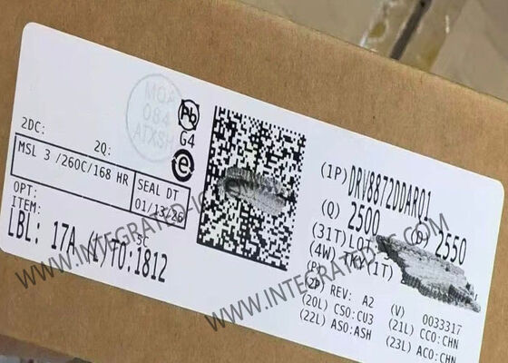 شريحة الدوائر المتكاملة DRV8872DDARQ1 للسيارات 50 فولت 3.6 أمبير مشغل محرك جسر H مع تقرير الأعطال وتنظيم التيار