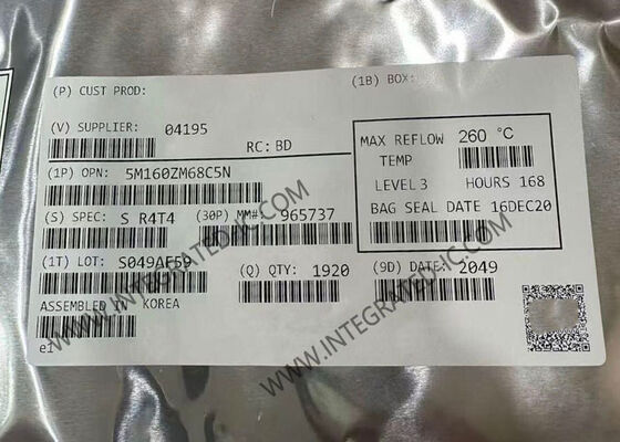 5M160ZM68C5N مصفوفة البوابات القابلة للبرمجة ميدانياً، أجهزة المنطق المعقدة منخفضة الطاقة MAX V