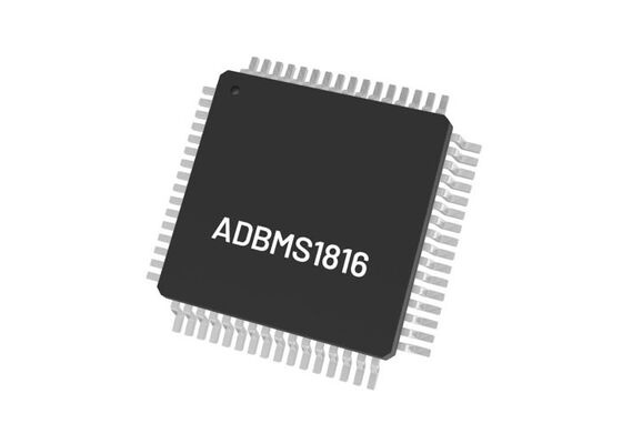 ADBMS1816WCCSZ الحلقة المتكاملة رقاقة شاشة بطارية متعددة الخلايا LQFP-64 IC لإدارة البطارية