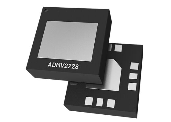شريحة الدوائر المتكاملة ADMV2228BCCZ 24GHz إلى 29.5GHz الهوائي المقطب مزدوج العنصر الواحد على متن الطائرة