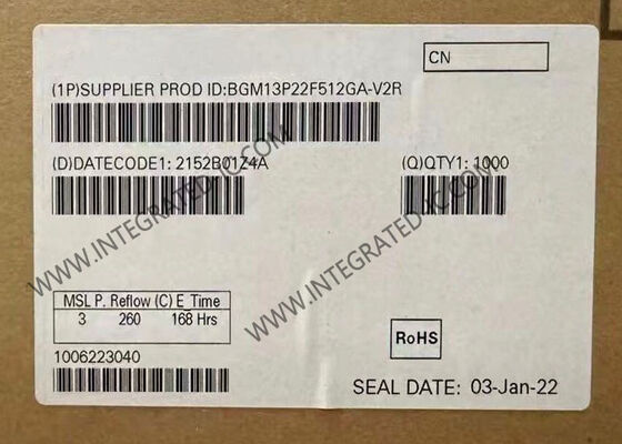 وحدة الاتصالات اللاسلكية BGM13P22F512GA-V2R BT وحدات طاقة منخفضة EFR32BG13