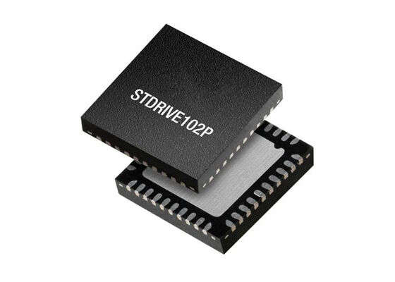 شريحة الدائرة المتكاملة STDRIVE102P، مشغل بوابة ثلاثي نصف جسر مع تيارات قابلة للبرمجة