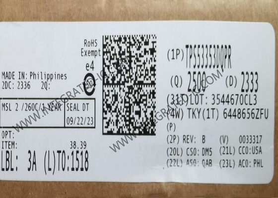 TPS53353DQPR رقاقة الدائرة المتكاملة 20A وضع D-CAP TM المحول المتزامن SWIFT TM Buck مع 1.5V إلى 15V الجهد المدخل