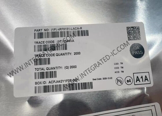 NRF9151-LACA-R شريحة إنترنت الأشياء نظام طاقة منخفضة في الحزمة لتطبيقات إنترنت الأشياء الخلوية و DECT NR +