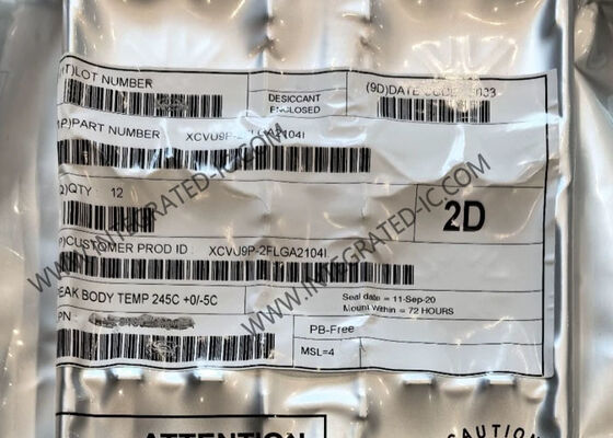 XCVU9P-2FLGA2104I Virtex UltraScale + FPGA مع 32.75 Gb / s معدل بيانات 2586150 العناصر المنطقية ومدى درجة الحرارة الصناعية
