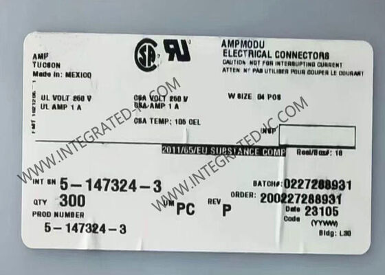 4 موقف الزاوية اليمنى لـ PCB Mount Header & Receptacle Connector مع تصنيف التيار 3A