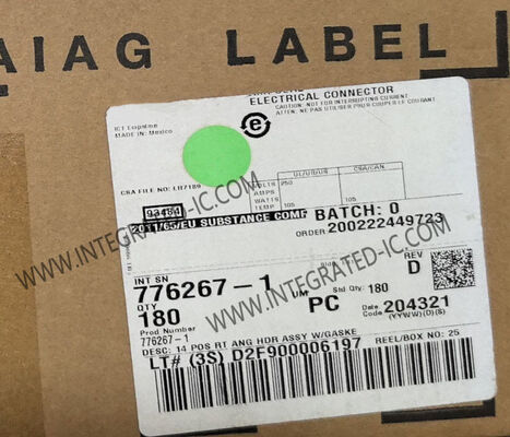 14 الموقف الزاوية اليمنى AMPSEAL رأس وصلة PCB مع 250VAC التصنيف للتطبيقات السيارات
