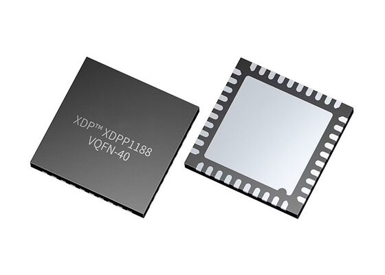 شريحة الدوائر المتكاملة XDPP1188-200C وحدة تحكم الطاقة الرقمية XDP™ مع مخرجات 8-PWM وتردد PWM 2 ميجاهرتز ودقة DPWM تبلغ 78.125 ps