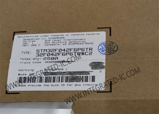STM32F042F6P6TR وحدة تحكم دقيقة 32 بت MCU مع 48 ميجا هرتز ARM Cortex-M0 Core ودعم USB