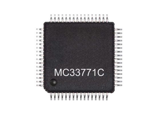 MC33771CTA1AE رقاقة الدائرة المتكاملة 14-قناة ليتيم-أيون بطارية خلية التحكم IC HLQFP-64