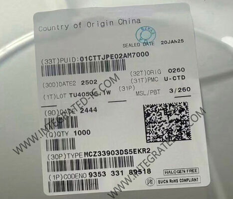 MCZ33903DS5EKR2 رقاقة أساس نظام الدوائر المتكاملة مع واجهة CAN LIN عالية السرعة وإمدادات 5.5 فولت إلى 28 فولت