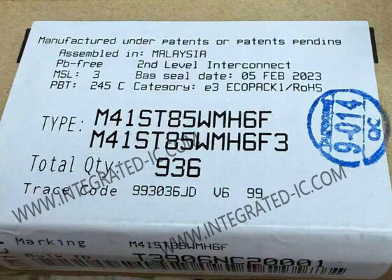M41ST85WMH6F رقاقة الدائرة المتكاملة مع 44B NVRAM و 400 كيلو هرتز واجهة I2C ساعة الوقت الحقيقي في حزمة SOIC-8