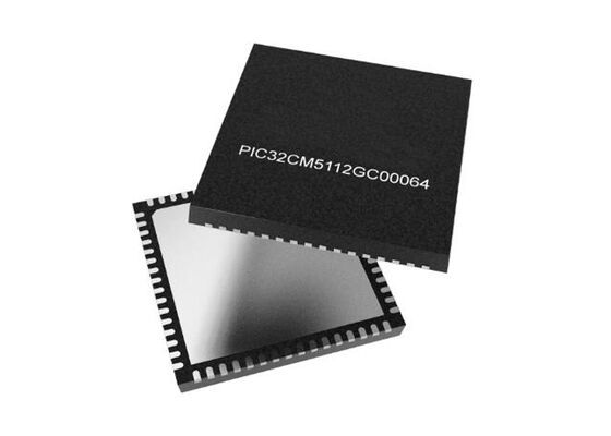 PIC32CM5112GC00064-E/5LX وحدة التحكم الدقيقة MCU PIC32CM GC وحدة التحكم الدقيقة IC 48MHz وحدة التحكم الدقيقة 32 بت VQFN-64