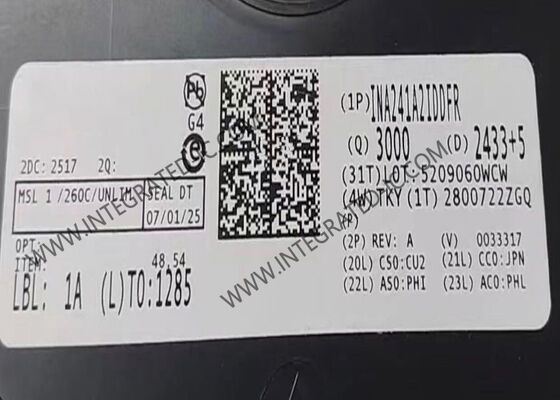 INA241A2IDDFR مكبر حاسة التيار الداخلي مع رفض PWM محسن