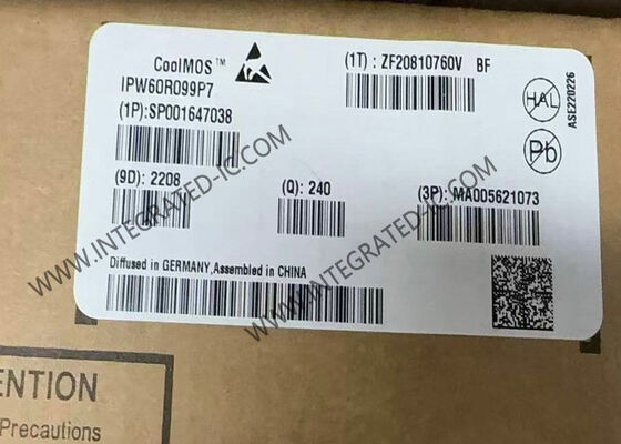 رقاقة الدوائر المتكاملة IPW60R099P7 600V 31A ترانزستور MOSFET عالي الطاقة