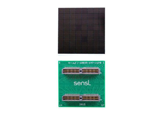 مصفوفات مستشعر J-Series Silicon Photomultiplier ذات عامل ملء عالٍ ARRAYJ-60035-64P-PCB