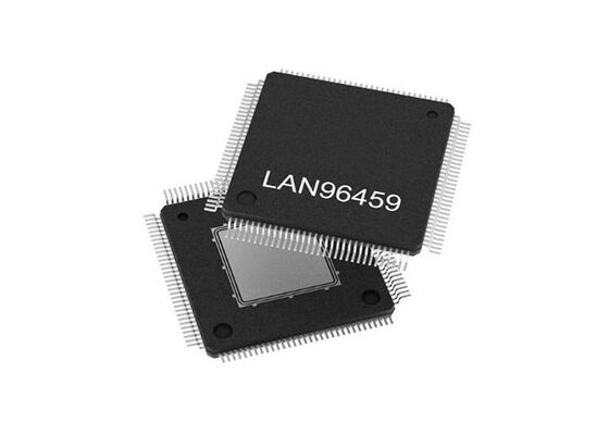 LAN96459ST-I/8MW شريحة إيثرنت 9 منافذ جيجابت إيثرنت مع وضع مُدار اختياري