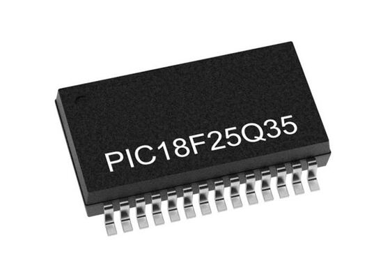 PIC18F25Q35-E/SS متحكم دقيق MCU 8 بت 64 ميجاهرتز 1.8 فولت إلى 5.5 فولت MCU لمنطق الواجهة المخصصة
