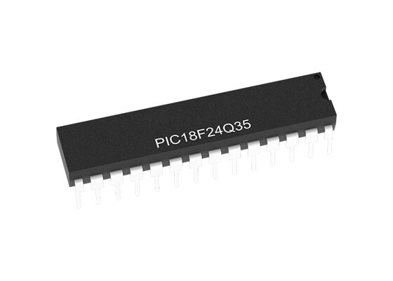 PIC18F24Q35-I/SP وحدة التحكم الدقيقة MCU 8-Bit 64MHz 1.8V إلى 5.5V MCU لأنظمة التحكم المدمجة الصناعية