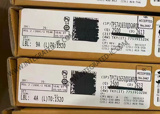 منظم جهد 5 فولت TPS7A1650QDGNRQ1 LDO IC TPS7A1650-Q1 MSOP8