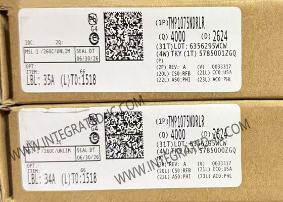TMP1075NDRLR IC مستشعر درجة حرارة طاقة منخفضة مع واجهة SMBus