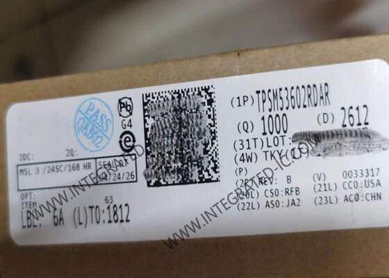 TPSM53602RDAR علبة الدوائر المتكاملة وحدة الطاقة الخطوة إلى أسفل 36 فولت 2A DC / DC محول B3QFN-15