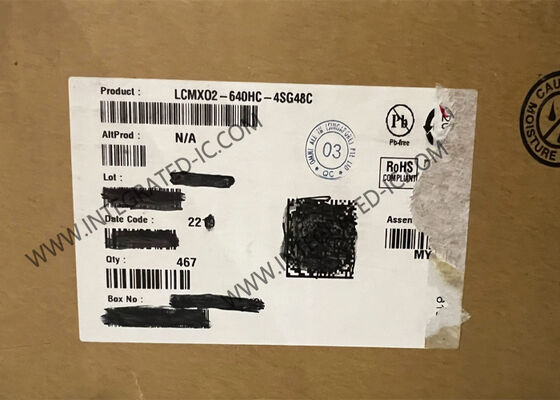 مصفوفة البوابة القابلة للبرمجة ميدانياً LCMXO2-640HC-4SG48C MachXO2 IC مصفوفة البوابة القابلة للبرمجة ميدانياً 48-VFQFN