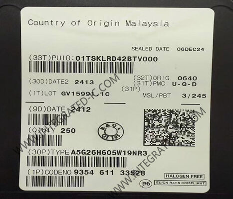 A5G26H605W19NR3 رقاقة الدوائر المتكاملة ترانزستور MOSFET معزز القناة N 85 واط لـ 2496 إلى 2690 ميغاهرتز مع عوائق نهائية عالية