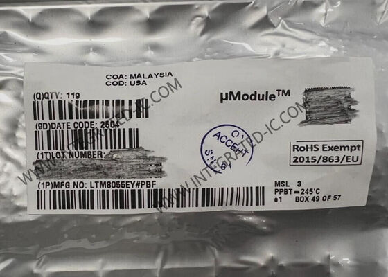 شريحة الدائرة المتكاملة LTM8055EY 36VIN 8.5A Buck Boost uModule Regulator