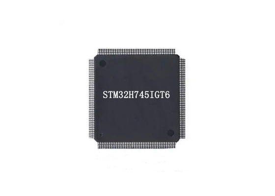 STM32H745IGT6 Dual 32bit Arm Cortex-M7 Flash متحكم IC 176-LQFP