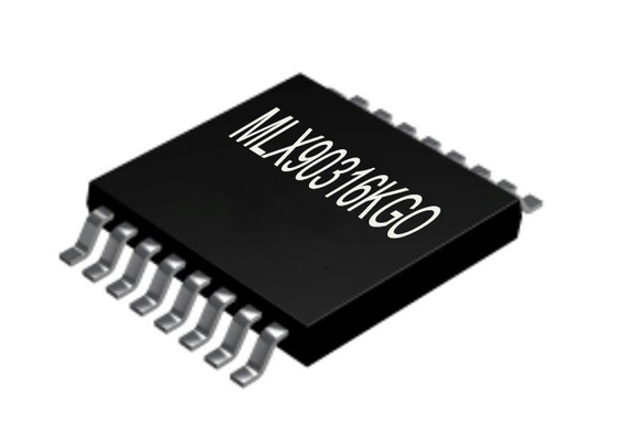 رقاقة الدائرة المتكاملة MLX90316KGO-BCG-000-RE مستشعر الموضع الدوار IC TSSOP16