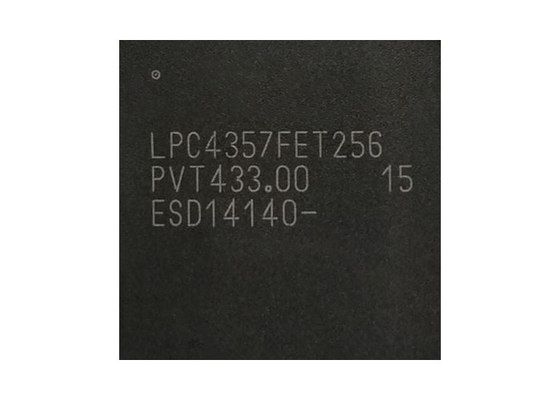 204 ميجاهرتز LPC4357FET256 ثنائي النواة 32 بت متحكم دقيق IC LBGA256 يصل إلى 1 ميجابايت فلاش