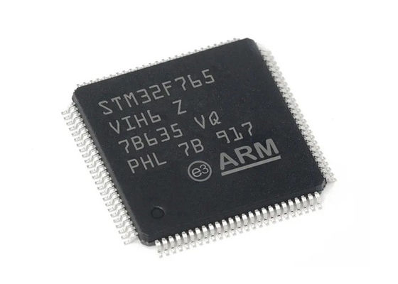 رقاقة الدائرة المتكاملة STM32F765VIH6 ميكروكنترولر ARM أحادي النواة IC 100-TFBGA