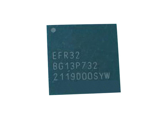 RF جهاز الإرسال والاستقبال IC EFR32BG13P732F512GM48 BT منخفض الطاقة SoC VFQFN48 شريحة واحدة