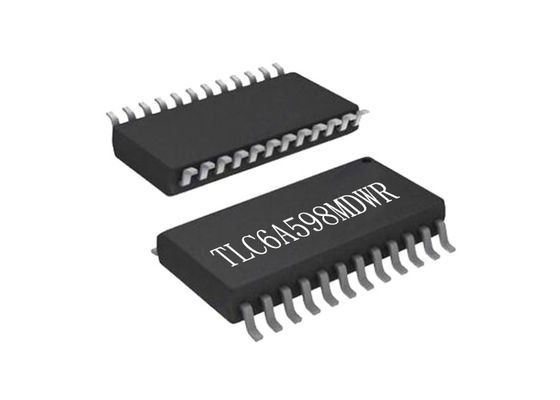 رقاقة الدائرة المتكاملة TLC6A598MDWR LED Driver IC SOIC24 سجل التحول الخطي