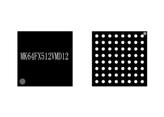 رقاقة دارة متكاملة MK64FX512VMD12 120 ميجا هرتز متحكم ARM Cortex M4 مع FPU