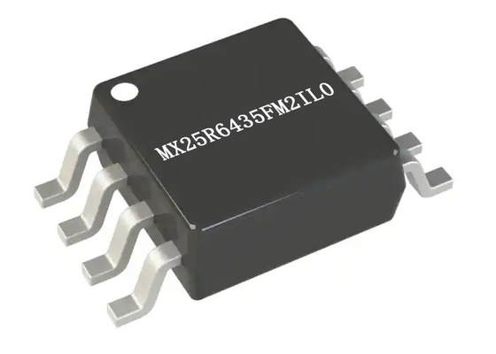 رقاقة الدائرة المتكاملة MX25R6435FM2IL0 80MHz فلاش 64Mbit NOR Memory IC 8-SOP