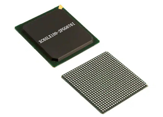 المتكاملة IC المضمنة FPGAs XC6SLX100-2FGG676I 676-BGA IC المنطق القابل للبرمجة