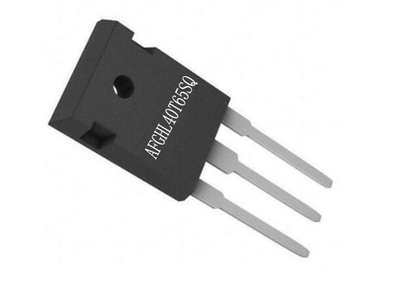 28ns AFGHL40T65SQ واحد IGBT الترانزستور TO-247-3 من خلال حفرة 238W وقف حقل الخندق