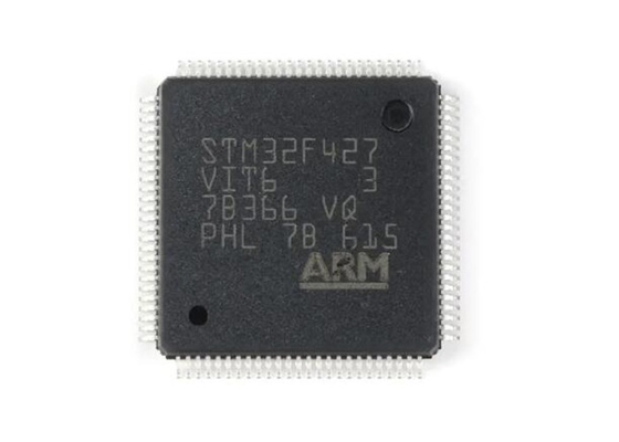 LQFP100 متحكم MCU STM32F427VIT6 أحادية النواة 180 ميجا هرتز رقاقة متحكم