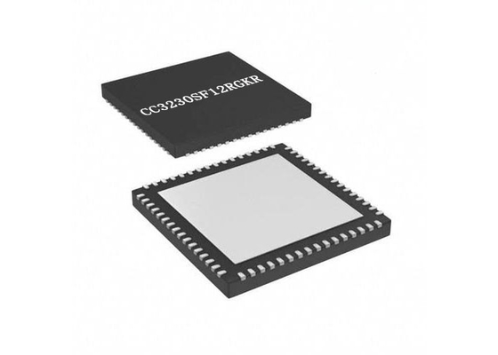 CC3230SF12RGKR واي فاي متحكم وحدة RF جهاز الإرسال والاستقبال IC حزمة 64-VFQFN