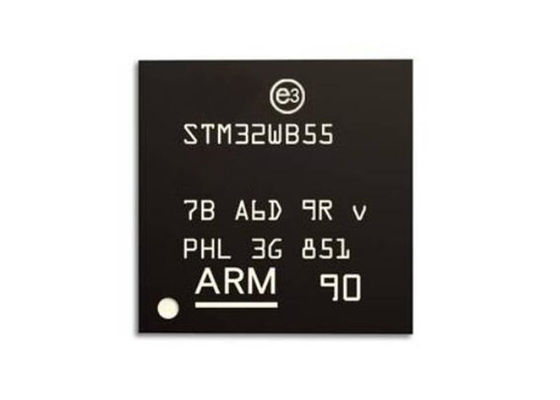 IC رقاقة STM32WB55RCV6 متحكم MCU 68VFQFN متعدد البروتوكولات اللاسلكية MCU
