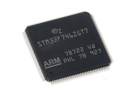ميكروكنترولر IC STM32F746ZGT7 متحكم MCU 144LQFP MCUs عالي الأداء