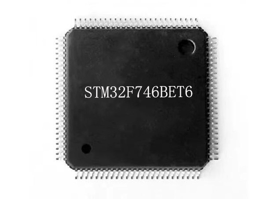 متحكم STM32F746BET6 عالي الأداء MCU 216 ميجا هرتز LQFP208 متحكم دقيق IC